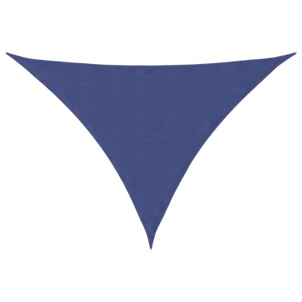 vidaXL Voile de parasol tissu oxford triangulaire 4x5x6 4 m bleu