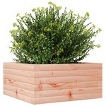 vidaXL Jardinière 50x50x23 cm bois massif douglas