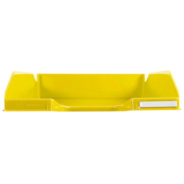 Corbeille À Courrier Combo Midi Iderama - Jaune Brillant - X 6 - Exacompta