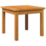 Ensemble Bistro 2 Pièces avec Coussins en Bois Massif d'Acacia