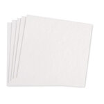 Panneaux de cellulose  blanc  20x21cm  5 pièces