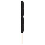 Tête de lit LED vidaXL Noire 80 cm en Velours