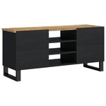 vidaXL Meuble TV 100x33x46 cm bois de manguier et d'ingénierie