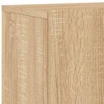 vidaXL Meuble TV mural chêne sonoma 60x30x41 cm