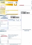 Recommandé A4 nationaux - sans accusé de réception et avec code barre - boîte de 1 000 imprimés