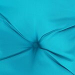 vidaXL Coussins de palette lot de 3 turquoise tissu Oxford