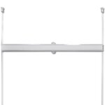 vidaXL Store plissé 40x100 cm Blanc