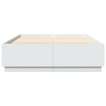 vidaXL Cadre de lit sans matelas blanc 140x200 cm