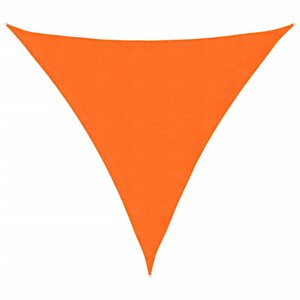 vidaXL Voile de parasol tissu oxford triangulaire 3x3x3 m orange