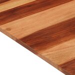 vidaXL Dessus de table bois massif d'acacia 15-16 mm 60x70 cm