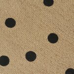 vidaXL Tapis fait à la main Jute avec imprimé à pois 90 cm