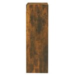 vidaXL Meubles TV Chêne fumé 30 5x30x90 cm Bois d'ingénierie