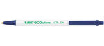 Stylo bille ECO CLIC STIC Pte Moy. 1 mm Encre Bleue BIC