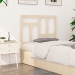 vidaXL Tête de lit 80 5x4x100 cm Bois massif de pin