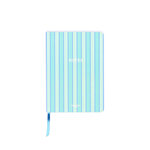 Carnet de Notes A5 Office Chic - Plusieurs Motifs - Rayures Turquoise - Draeger