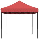 vidaXL Tente de réception pliable escamotable bordeaux 440x292x315 cm