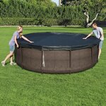 Bestway housse de piscine pour cadre sirocco ronde 366 cm