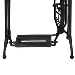 vidaXL Table console avec machine à coudre 110x40x75 cm