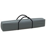 vidaXL Tente de réception pliable avec parois Anthracite 2x2 m