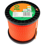FLO Fil de coupe-herbe Silent 2 4 mm 90 m Orange
