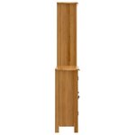 vidaXL Ensemble de meubles de salle de bain 2 Pièces bois de pin massif