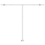 vidaXL Auvent automatique sur pied 350x250 cm Orange/marron