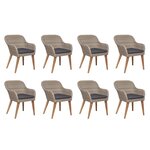 Salon de jardin meuble d'extérieur ensemble de mobilier avec coussins 9 pièces résine tressée 02_0018326