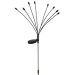 Decoration lumineuse solaire GALIX G4435 - Forme Bouquet - 8 LED - 69 cm