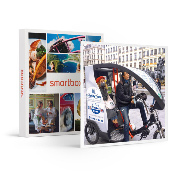 SMARTBOX - Coffret Cadeau Visite guidée de Lyon en cyclo avec dégustation et chasse aux trésors pour 6 -  Sport & Aventure