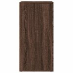 vidaXL Buffet chêne marron 60x39x80 cm bois d'ingénierie
