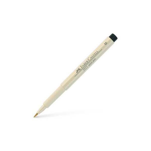 Feutre pitt artist pen brush gris chaud i x 10 faber-castell