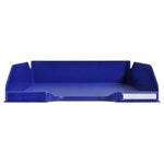 Corbeille À Courrier Combo Midi Forever - Bleu Cobalt - X 6 - Exacompta