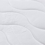 vidaXL Matelas à ressorts bonnell moyen 180x200 cm