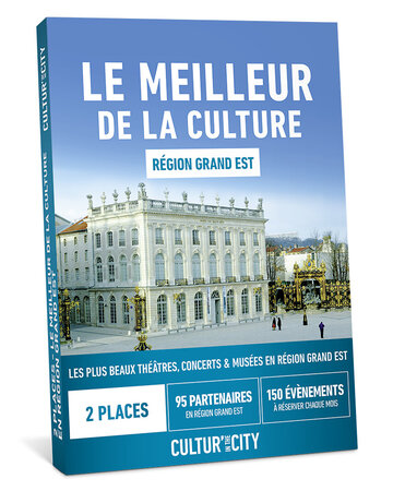 Coffret cadeau - CITC - Le meilleur de la culture en région Grand-Est - 2 Places