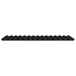 vidaXL Cadre de lit sans matelas noir 75x190 cm bois de pin massif