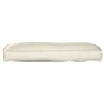 vidaXL Coussin de palette pour dossier crème 120x40x12 cm en tissu Oxford