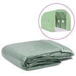 vidaXL Couverture de remplacement de serre (6 86m²) 200x343x200cm Vert