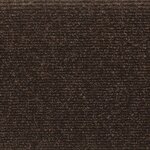 vidaXL Tapis d'escalier 15 Pièces Tissu aiguilleté 65x21x4 cm Marron