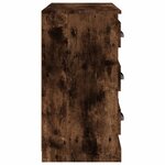 vidaXL Buffet chêne fumé 70x35 5x67 5 cm bois d'ingénierie