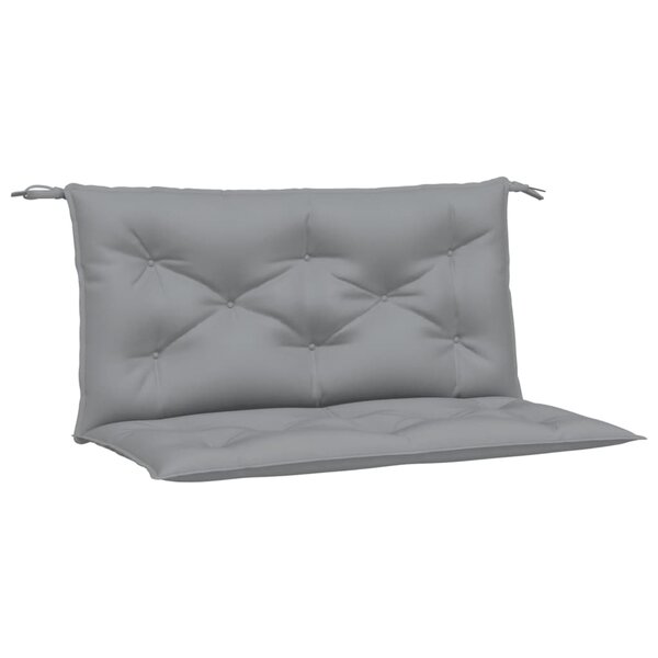 vidaXL Coussins de banc de jardin 2 Pièces gris 100x50x7 cm tissu Oxford