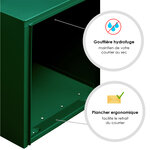 Boîte aux lettres 1 porte  Préface  RAL 6005B vert