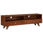 vidaXL Meuble TV Bois de récupération solide 140x30x40 cm