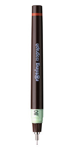 rOtring Stylo de dessin technique Isograph  0 80 mm