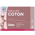 Oreiller en coton 60 x 60 cm - Blanc
