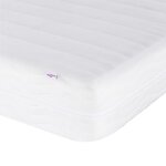 vidaXL Lit avec matelas gris foncé 90x200 cm velours