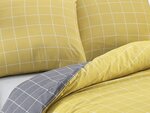 Parure de lit jaune TRENDY 240 x 220 cm