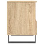 vidaXL Table de chevet chêne sonoma 40x35x50 cm bois d’ingénierie