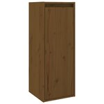 vidaXL Meubles TV 2 Pièces Marron miel Bois massif de pin