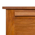 vidaXL Meuble TV 100x30x40 cm Bois de teck solide