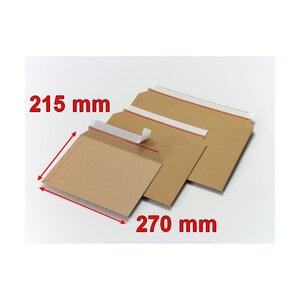 200 Enveloppes cartonnées format BBX2X 270x215 mm